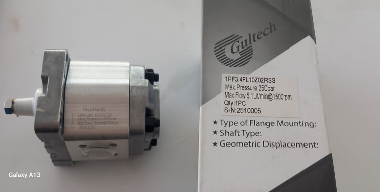 پمپ هیدرولیک دندهای گلتک Gultech مدل 1PF3.4FL10Z02RSS